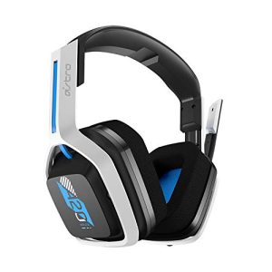 ASTRO Gaming A20 Wireless Headset Gen 2 for PlayStation 5 and 4, PC & Mac – White/Blue